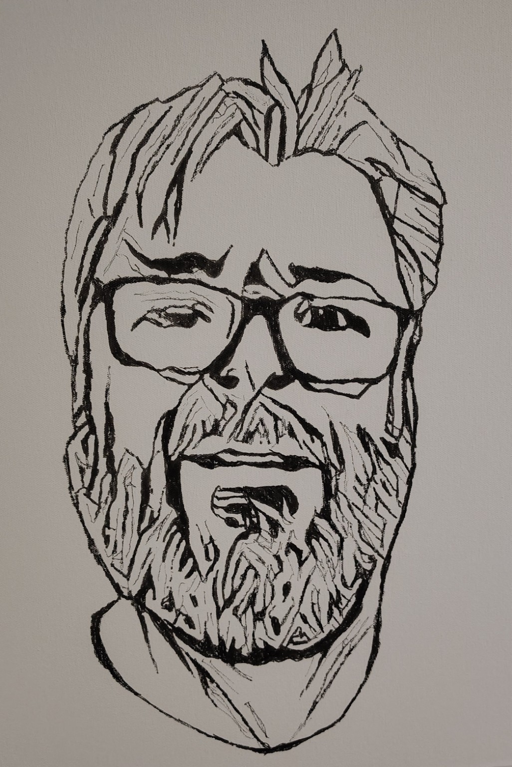 William Byrd’s hand-drawn self-portrait