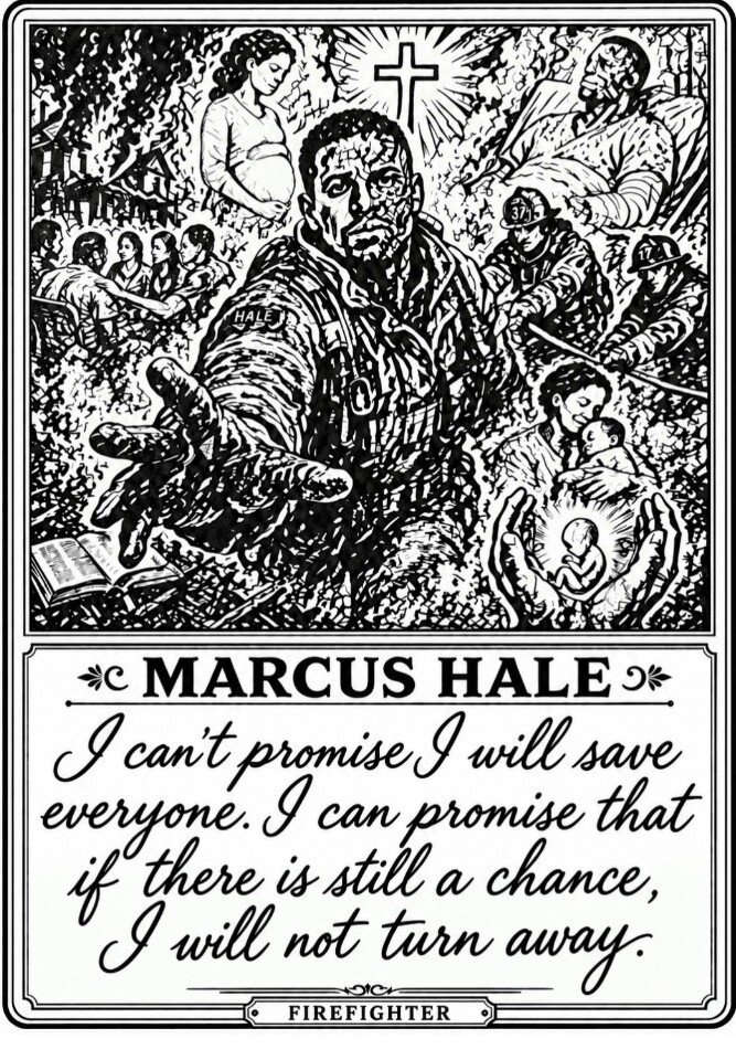 Marcus Hale promise art