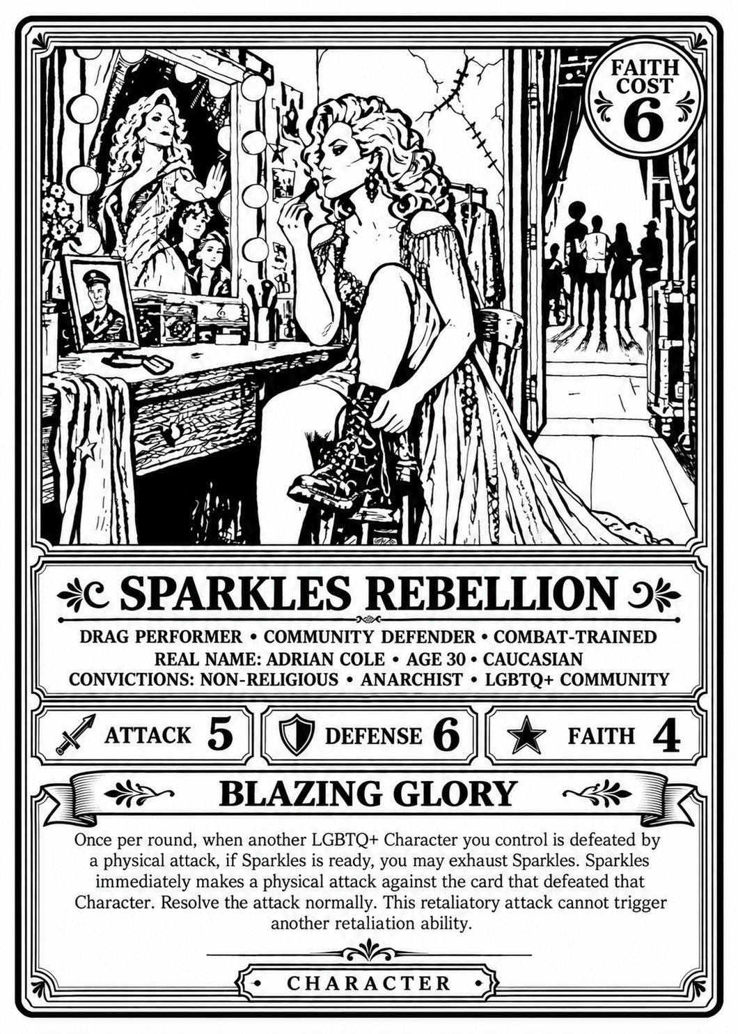 Sparkles Rebellion character card